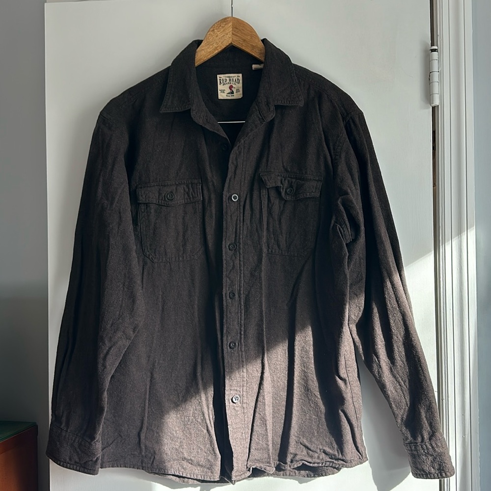 Men’s Red Head Flannel Shirt